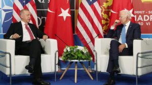 Cumhurbaşkanı Erdoğan ABD Başkanı Biden ile görüştü