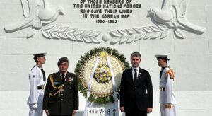 Kore Savaşı’nın 73’üncü Yıl Dönümünde Türk Şehitliği’ne Ziyaret