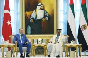 Cumhurbaşkanı Erdoğan, BAE’de heyetlerarası görüşmede konuştu