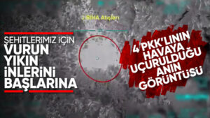 1’i turuncu kategoride 4 terörist etkisiz hale getirildi