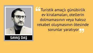 Günübirlik evler meselesinin tartışma zemini yanlış