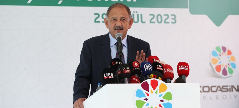 Bakan Mehmet Özhaseki, “Kayseri çok şükür parmakla gösterilen bir şehir haline geldi”