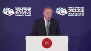 Cumhurbaşkanı Erdoğan, “1982 Yerine 2023 Anayasası Sempozyumu”nda konuştu