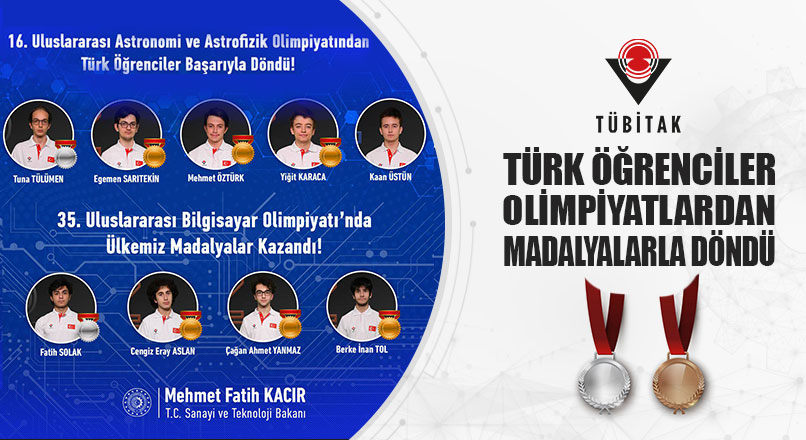 Sanayi ve Teknoloji Bakanı Kacır, “Bayrağımızı gururla dalgalandırdılar”