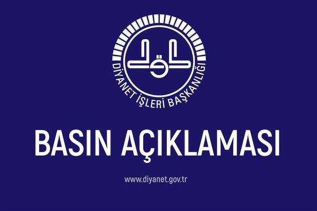 Birgün Gazetesi’nin internet sayfasında yer alan Diyanet İşleri Başkanlığıyla ilgili habere yalanlama