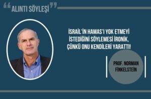 Prof. Norman Finkelstein, İsrail karşıtı söylemleri nedeniyle çok tartışılan bir figür