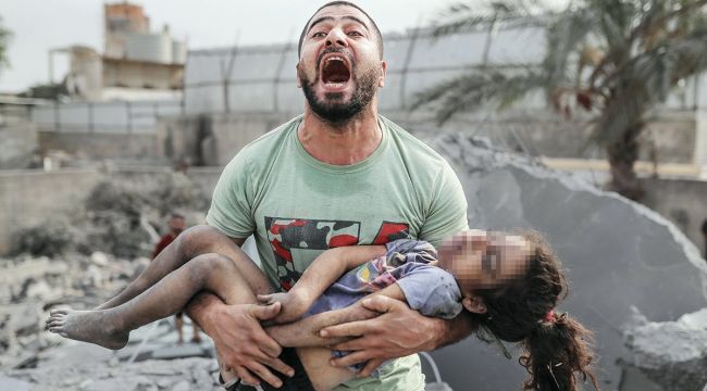 İletişim Başkanı Altun, “İnsanlığın gözleri önünde insanlık suçu işleniyor”