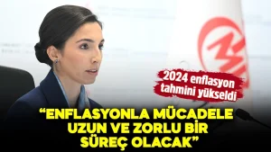 Merkez Bankası Başkanı Hafize Gaye Erkan, yılın son enflasyon raporunu açıkladı