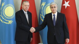 Cumhurbaşkanı Erdoğan, Kazakistan Cumhurbaşkanı Tokayev ile görüştü