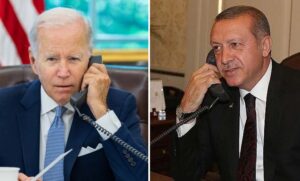 Cumhurbaşkanı Erdoğan, ABD Başkanı Biden ile telefonda görüştü