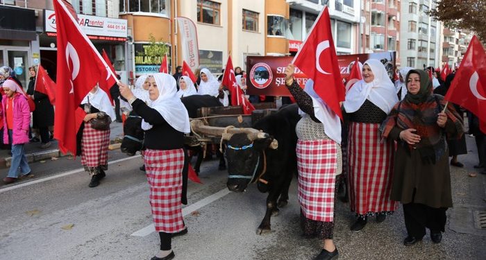 Kastamonu’da kadınların Milli Mücadele ruhu 104 yıl sonra yaşatıldı