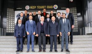 TOBB Gaziantep Genç Girişimciler Kurulu’ndan Nizip Ticaret Odası’na (NTO) ziyaret