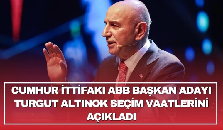 Ak Parti ve Cumhur İttifakının Ankara’daki güçlü adayı Turgut Altınok, “ABB yönetimi bir çok vaadini yerine getiremedi”