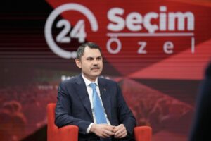 İstanbul Büyükşehir Belediye Başkan Adayı Kurum, 24 TV ve 24 Radyo ortak yayınına katıldı