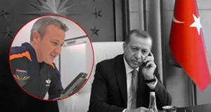 Cumhurbaşkanı Erdoğan, Alper Gezeravcı ile görüştü