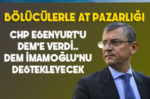 Kandil’in istediği oldu: CHP ile DEM Parti iş birliğinde anlaştı