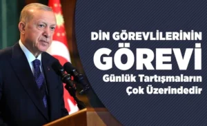 Cumhurbaşkanı Erdoğan: “Görevlerini hakkıyla yapan din görevlileri, mazlumların da umududur”