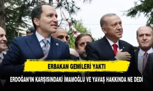 Yeniden Refah Partisi Genel Başkanı Fatih Erbakan, Gazeteci Murat Yetkin’e çarpıcı açıklamalarda bulundu