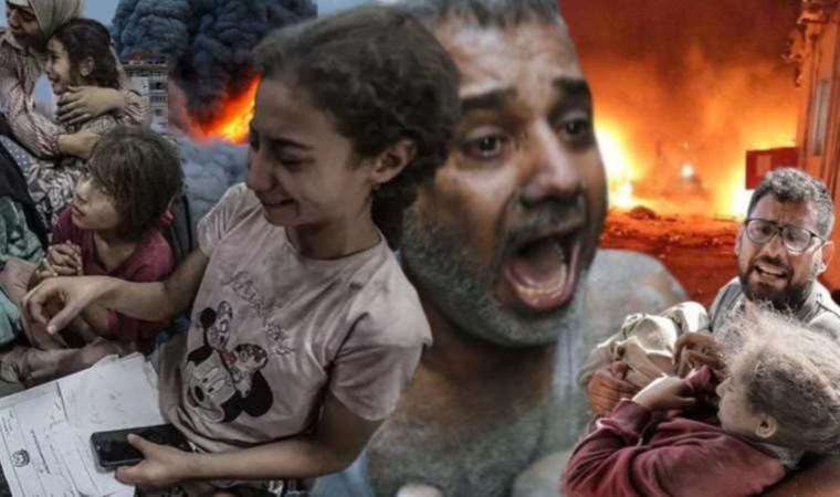 Gazze’de Gazze halkıyla birlikte insanlık da ölüyor