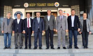 Gaziantep Vergi Dairesi Başkanlığı ve Nizip Vergi Dairesi’nden NTO’ya Ziyaret