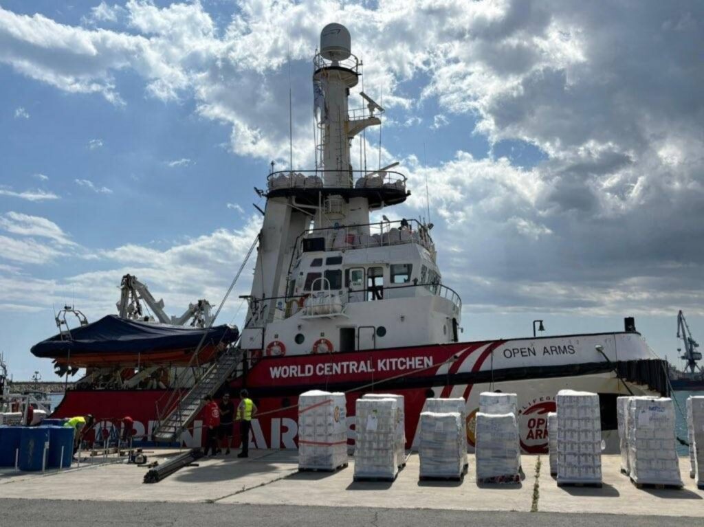 Yardım gemisi Kıbrıs’tan Gazze’ye doğru yola çıkmaya hazırlanıyor