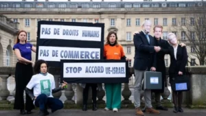 200 kadar STK’dan Gazze tepkisi: AB-İsrail ortaklık anlaşmasını askıya alın