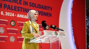 Aile ve Sosyal Hizmetler Bakanı Göktaş, “Filistin, bütün dünyanın gözü önünde yağmalanıyor”