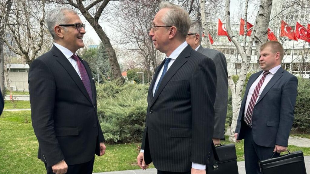 Türkiye-Rusya siyasi istişare toplantısı Ankara’da yapıldı