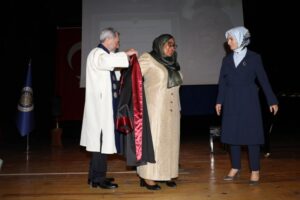 Bakan Göktaş, Tanzanya Cumhurbaşkanı Hassan’a fahri doktora tevcih törenine katıldı