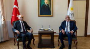 TBMM Başkanı Numan Kurtulmuş, İYİ Parti TBMM Grubu’nu ziyaret