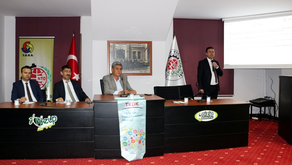 Nizip Ticaret Odası’da (NTO), IPARD hibe ve destekleri anlatıldı