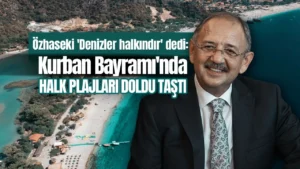 Halk plajları Tatilcilerin uğrak yeri oldu