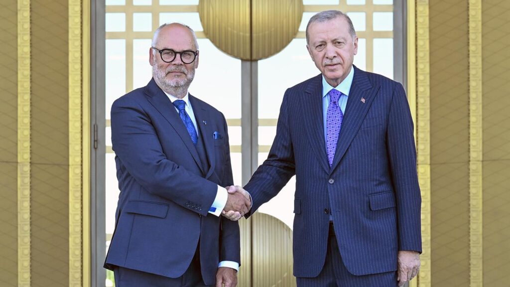 Estonya Cumhurbaşkanı Karis, Ankara’da