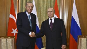 Cumhurbaşkanı Erdoğan Putin’le görüştü
