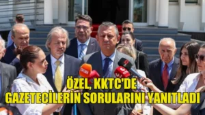 CHP Genel Başkanı Özel, “İkinci 50 yıl Kıbrıs’ın mutlu ve müreffeh olmasının başlangıcı olacak”