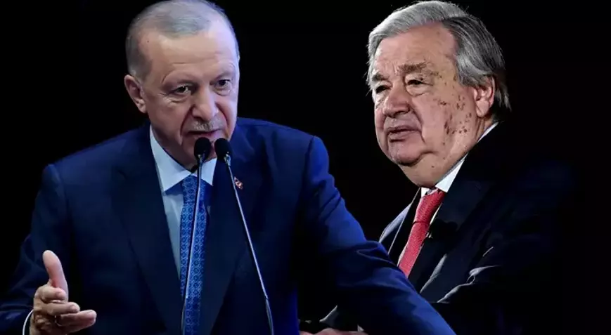 Erdoğan’dan Guterres’e: BMGK’nın yapısı kökten değiştirilmeli