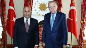 Cumhurbaşkanı Erdoğan, TİM Başkanı Mustafa Gültepe’yi kabul etti