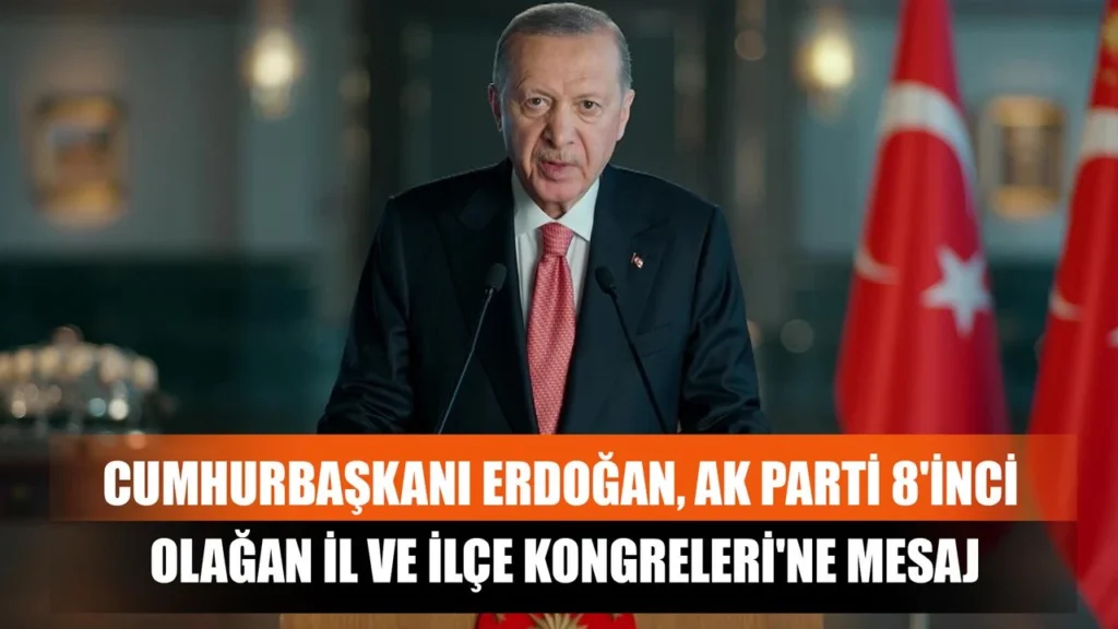 Cumhurbaşkanı Erdoğan: AK Partili kadrolar olarak hep birlikte nice zorlukların üstesinden geldik!