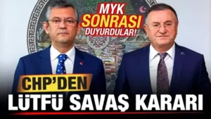 CHP’de Lütfü Savaş’a kesin ihraç talebi