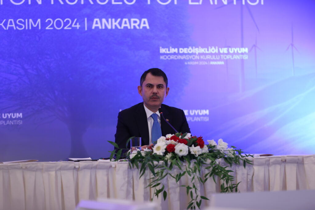 İklim Değişikliği ve Uyum Koordinasyon Kurulu, Bakan Murat Kurum Başkanlığında Toplandı