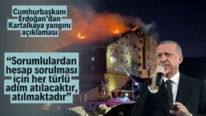Cumhurbaşkanı Erdoğan: Kartalkaya’daki yangının sorumlularından hesap sorulacak