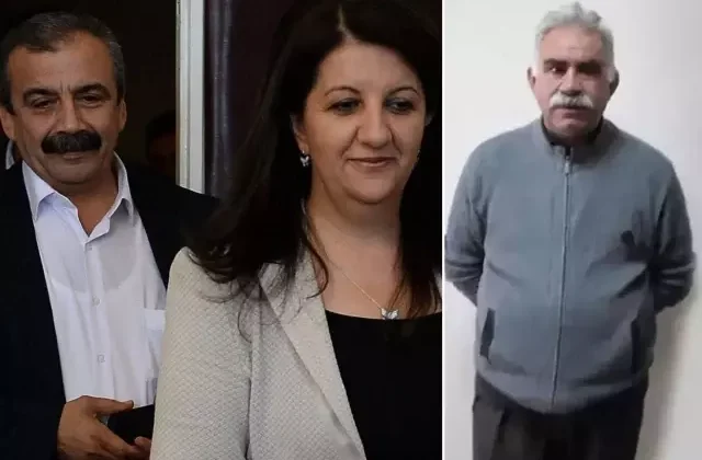 DEM Parti Temsilcilerinin Teröristbaşı ile Görüşmesi