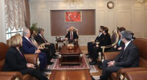 TÜSİAD Yönetim Kurulu 6 Şubat depremlerinin ikinci yıldönümü nedeniyle Adıyaman’ı ziyaret etti