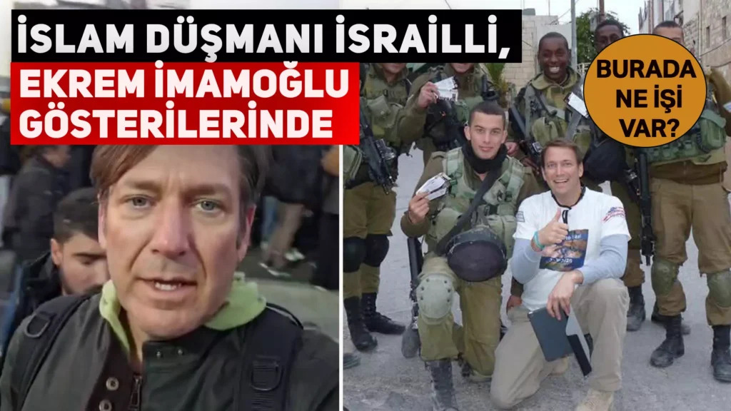 İBB önünde provokatif yayın yaparak algı oluşturmaya çalışan İslam düşmanı İsrailli Michael Anthony Ganoe, gözaltına alındı