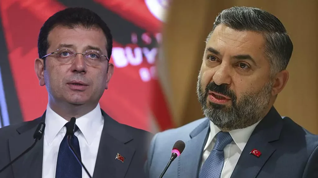 Yolsuzluk iddiasıyla Silivri’de tutuklu bulunan İmamoğlu’nun “TRT’yi boykot” çağrısına RTÜK Başkanı Şahin’den tepki!…