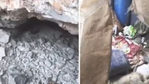 Irak’ın kuzeyindeki Pençe-Kilit Harekatı bölgesinde yürütülen arama tarama faaliyeti sırasında teröristlere ait mağara tespit edildi…