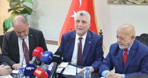 Bakan Bolat, “Türkiye ile Suriye önümüzdeki süreçte, etle tırnak gibi ekonomilerini halklarının menfaatleri doğrultusunda daha da geliştirecek”…