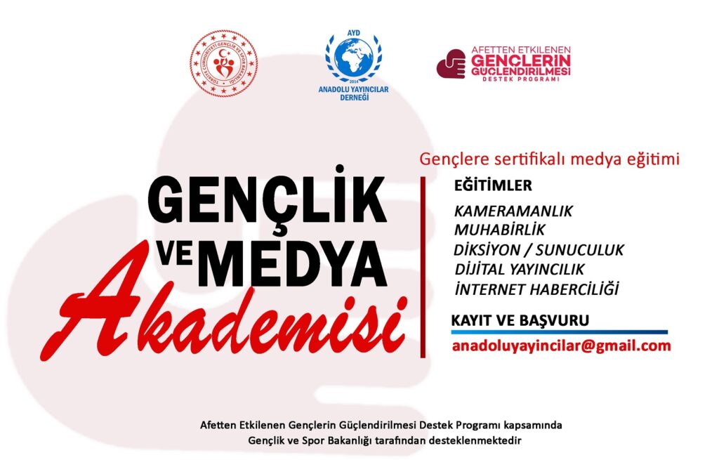 Gençlik ve Medya Akademisi Hatay’da Devam Ediyor