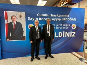 Nizip Ticaret Odası (NTO) Başkanı Özyurt’a, Cumhurbaşkanı Erdoğan’dan ‘HİZMET ŞEREF BELGESİ’ takdim edildi…