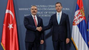 Bakan Fidan, Sırbistan Dışişleri Bakanı Curiç ile görüştü…